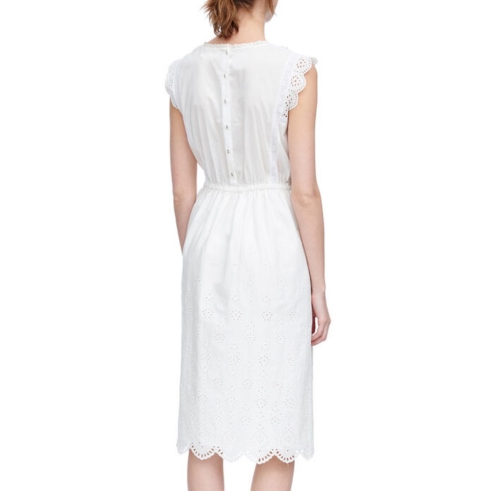 Rebecca Taylor White Embroidered eyelet Dress - Picture 2 of 13